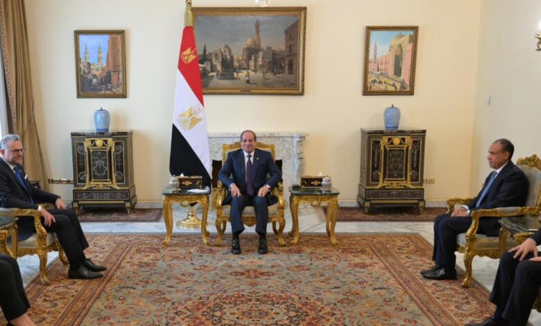 الرئيس السيسي يستقبل كبير مستشاري ترامب للشؤون العربية والأفريقية