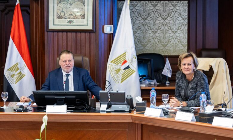 محافظ البنك المركزي المصري وسفيرة الاتحاد الأوروبي يفتتحان الاجتماع التاسع