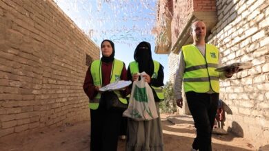 البنك الزراعي المصري يشارك في حملة «إفطار قرية» ضمن «سكة خير» الرمضانية