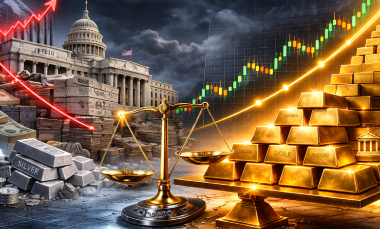 الذهب يتفوق على الفضة في 2026.. محلل: القوى الهيكلية تدعم المعدن الأصفر