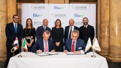 بنك الإسكندرية وبلو إي ڤي يوقعان شراكة لتمويل الدراجات الكهربائية في مصر