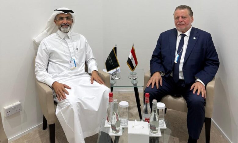 محافظ البنك المركزي يلتقي مدير صندوق النقد العربي بدبي لبحث التعاون الاقتصادي