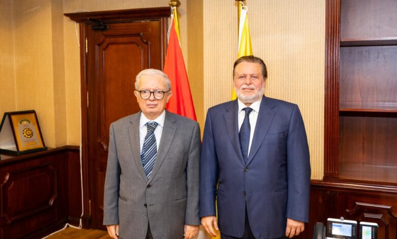 حسن عبد الله يبحث مع حسين عيسى مستجدات الاقتصاد المصري و خفض التضخم 2026