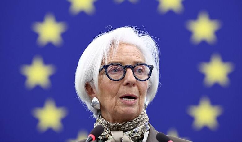 لاغارد تسعى للخروج المبكر من البنك المركزي الأوروبي.. خليفة قبل الانتخابات الفرنسية 2027
