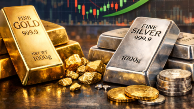 سعر الذهب يرتفع 1% ليصل 4820 ..والفضة تصل إلى 71.5دولار