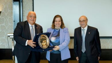 بنك "saib" يكرم "مي عبدالحميد"بعد انتهاء مدة عضويتها في مجلس الادارة كعضو مستقل