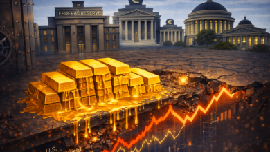 الذهب يتعرض لضغوط مع بيع البنوك المركزية وتحذيرات من هبوطه لـ4000 دولار