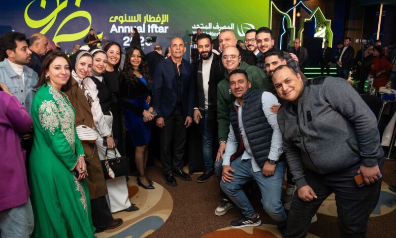 طارق فايد يشهد أمسية رمضانية للمصرف المتحد لتعزيز التواصل بين القيادة وفرق العمل