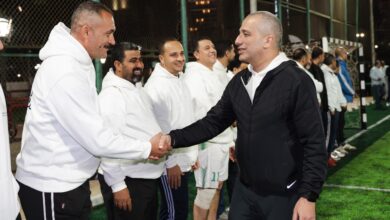 محمد أبو السعود يفتتح مهرجان رياضي لموظفي البنك الزراعي في رمضان 2026