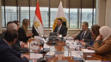 خالد هاشم يبحث مع مرسيدس بنز تعزيز الاستثمار في AIDP لتوطين صناعة السيارات فى مصر