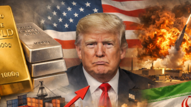 الذهب يتراجع إلى 5173 دولارًا بفعل قوة الدولار وتوترات الشرق الأوسط