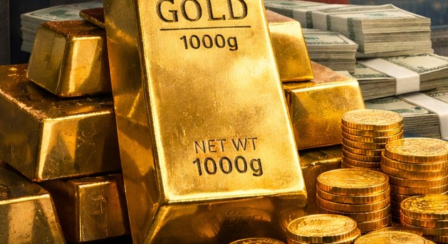 الذهب يتحرك في نطاق ضيق.. 4833 دولارًا للأونصة مع ترقب قرارات البنوك المركزية