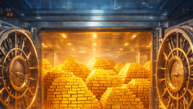 الذهب يواصل الانهيار.. يخسر 3.4% اليوم محققا 4494 دولارًا و10.4% في أسبوع