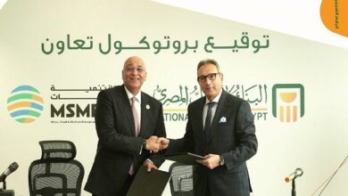 البنك الأهلي يوقع شراكة لدعم المشروعات الصغيرة والمتوسطة