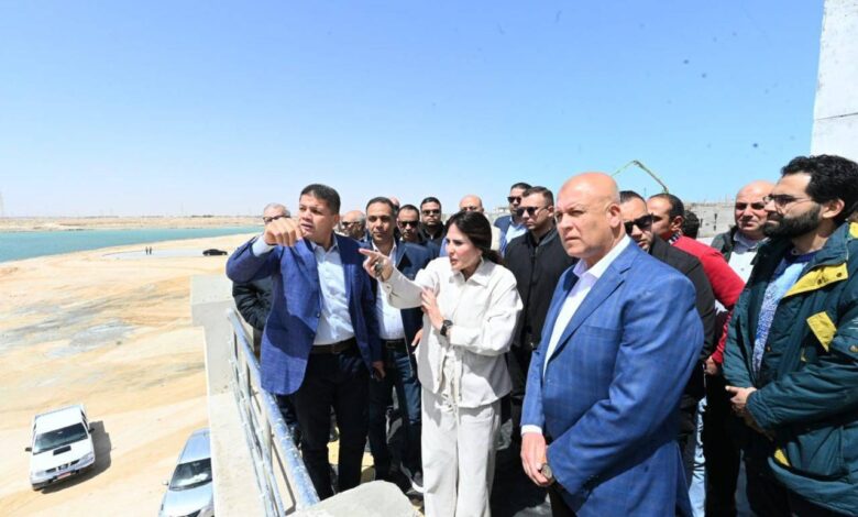 وزيرة الإسكان تتابع تنفيذ 1183 وحدة بمشروع نيو مارينا بالساحل الشمالي