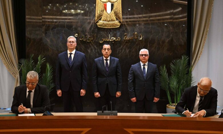 مدبولي يشهد توقيع عقد مصنع أسمدة فوسفاتية بتكلفة 525 مليون دولار في قناة السويس