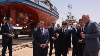 قناة السويس تدشن 4 قاطرات بحرية جديدة لتعزيز الأسطول البحري