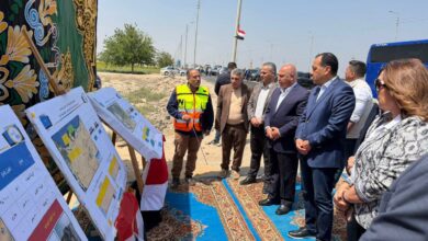 مدبولي يتفقد أعمال رفع كفاءة طريق كمين المثلث - جلبانة - بالوظة بطول 20 كم