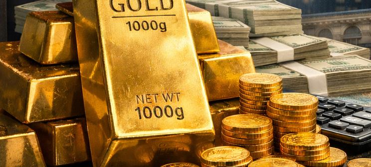 صندوق غابيلي : الذهب يصبح البديل الرئيسي للدولار وسعره يتجه فوق 6000 دولار