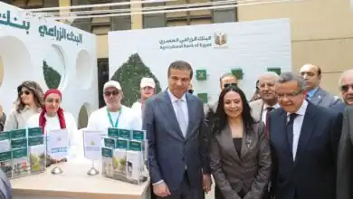 مشاركة مميزة للبنك الزراعي المصري في معرض زهور الربيع وإقبال كبير على جناح البنك