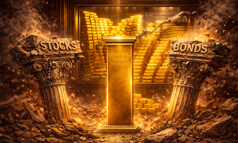 البنوك المركزية تعزز دور الذهب كركيزة أساسية في الاحتياطيات رغم حيرة المستثمرين