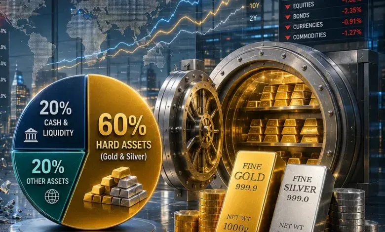 هل تتحول المعادن النفيسة إلى الملاذ الأهم مع اضطراب أسواق السندات؟