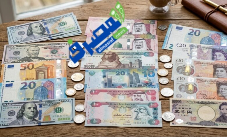 أسعار العُملات العربية والأجنبية في أول أيام عيد الأضحى 27-5-2026 بالبنوك