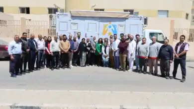قافلة طبية موسعة لدعم صحة العاملين بمجمع سي بي سي الصناعي بأكتوبر