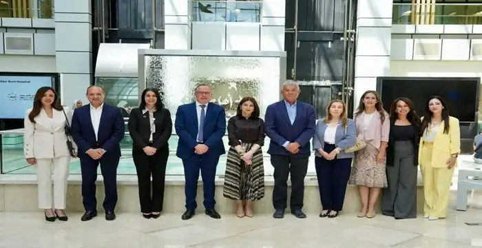 كريدي أجريكول مصر يدعم توسعات مستشفى أهل مصر للحروق