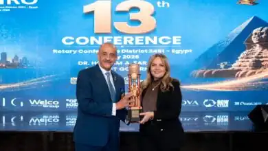 بنك قناة السويس يشارك في مؤتمر "الروتاري" بحزمة حلول وخدمات مصرفية مبتكرة