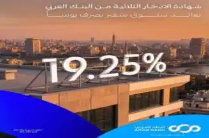 البنك العربي يعزز المنافسة ويطرح شهادة ادخار ثلاثية بعائد 19.25%