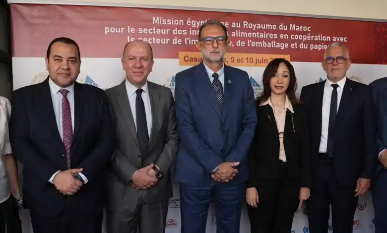 بقيادة تميم الضوي .. بعثة مصرية تكتسح أسواق المغرب بـ 31 شركة عملاقة
