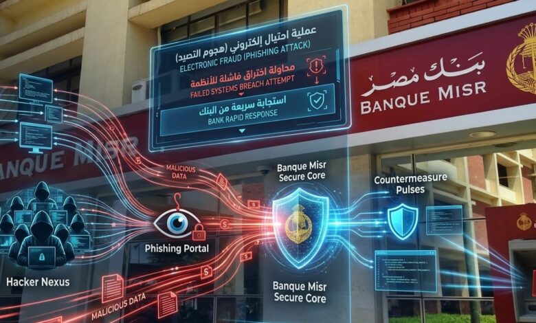 مصيبة سودة| عميل يفضح واقعة سحب صادم في بنك مصر.. أين منظومة الحماية؟