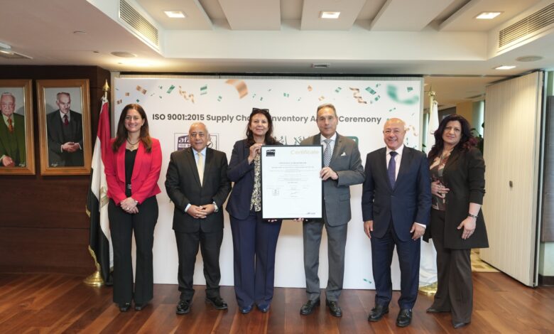البنك الأهلي يحصل على شهادة الجودة ISO 9001 بمجال الإمداد اللوجستي والمخازن من «AFNOR Uk Limited»