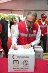 محمد الأتربي: مساهمة البنك الأهلي تعكس التزامه بدوره المجتمعي تجاه فلسطين