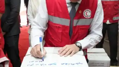 محمد الأتربي: مساهمة البنك الأهلي المصري تعكس التزامه بدوره المجتمعي تجاه فلسطين