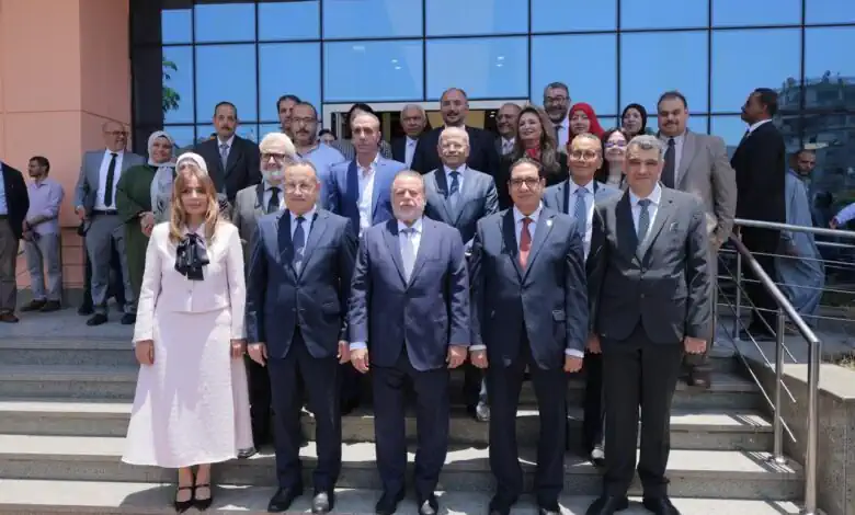 محافظ البنك المركزي المصري ووزير التعليم العالي والبحث العلمي يفتتحان عددًا من المشروعات