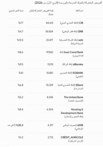 القروض المشتركة بالبنوك المدرجة في البورصة ترتفع إلى 240.85 مليار جنيه