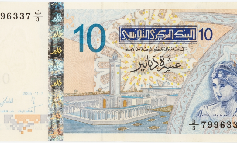 سعر الدينار التونسي في البنوك المصرية اليوم