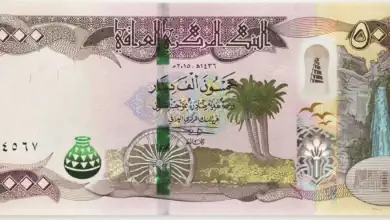 سعر الدينار العراقي في البنوك المصرية اليوم الثلاثاء 21 يوليو 2026
