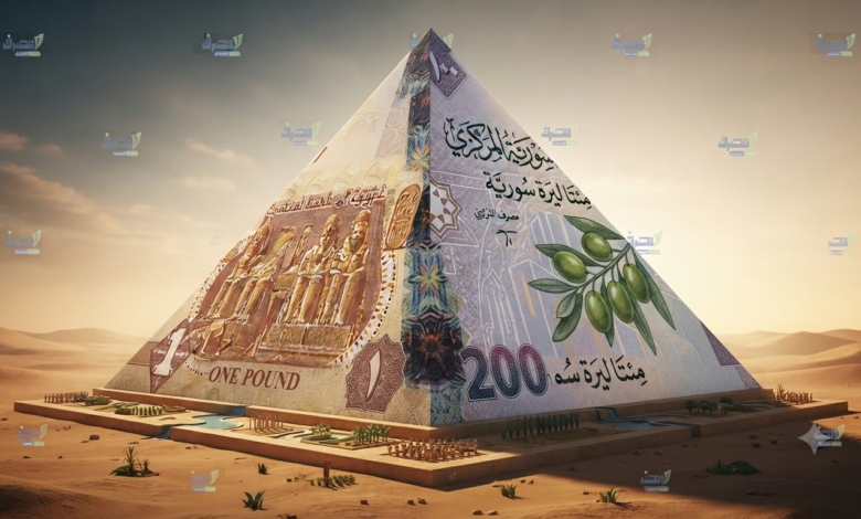 سعر الجنيه المصري مقابل الليرة السورية فى البنوك المصرية اليوم