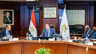 اجتماع ثلاثي بمشاركة محافظ البنك المركزي المصري ووزير الخارجية ورئيس البنك الإفريقي للتصدير والاستيراد