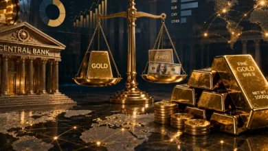 الذهب يربح معركة الثقة .. البنوك المركزية تواصل الشراء والمستثمرون يغادرون السوق