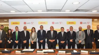 بنك saib يوقع شراكة مع »دي اتش ال اكسبرس« لتطبيق مبادرة «Go Green Plus»