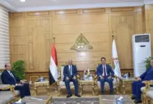 مدير عام بنك مصر – منطقة فروع شرق الدلتا يبحث مع رئيس جامعة بنها سبل التعاون المشترك
