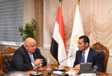 وزير الشباب والرياضة يلتقي الرئيس التنفيذي لبنك saib