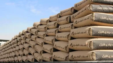 أسعار الأسمنت اليوم في مصر.. الأبيض يلامس 6200 جنيه للطن