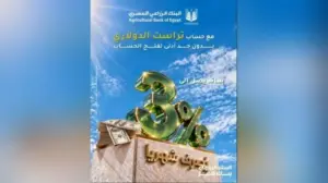 بدون حد أدنى.. البنك الزراعي المصري يطرح حساب «تراست» الدولاري بعائد يصل إلى 3%.. تفاصيل