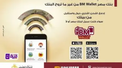 محفظة بنك مصر «BM Wallet» .. كل الخدمات والرسوم والحدود