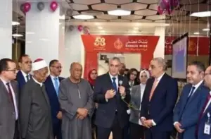 افتتاح فرع بنك مصر بأسوان بعد تطويره وتحديثه لمواكبة الخدمات المصرفية الحديثة